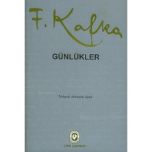 Günlükler Franz Kafka Cem Yayınevi Normal Boy Türkçe Çeviri Cilt Durumu: Yeni