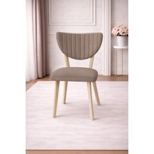 ProBella Elma Mutfak Sandalyesi Yemek Odası Bahçe Balkon Otel Restoran Kafe Sandalyesi