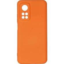 Starseven 10T Kılıf Nano Içi Kadife Silikon - Turuncu