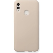 Starseven P 2019 Kılıf Nano Içi Kadife Silikon - Pudra