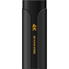 MWX Teknoloji Q8 Max 4K Ultra Hd Retro Oyun Konsolu - 48.000 Oyunlu 40+ Emülatör Game Stick - 2 Kablosuz Kollu