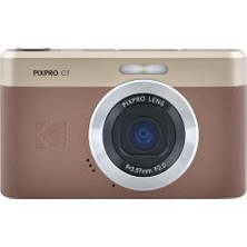 Kodak Pixpro C1 Dijital Fotoğraf Makinesi, 4x Optik Zoom ve LED Flaş
