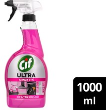 Cif Ultra Sprey Sakura Parfümlü Kir ve Yağ Sökücü 1000 ml