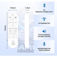 MWX Teknoloji Yeni Nesil Android 14 Smart Tv Box - 4/64 GB Yüksek Hız - 8k Görüntü Destekli Wi-Fi 6 Player
