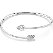 Swarovski Idyllia Gerdanlık, Beyaz Rodyum Kaplama, Karışık Kesimler, Ok Temalı Tasarım