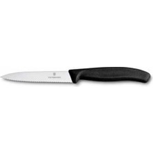 Victorinox Soyma Bıçağı10 cm Testere Ağızlı Sivri Uçlu SwissClass