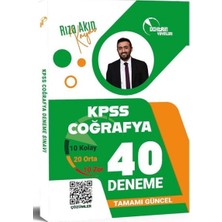 Doktrin Kpss Coğrafya 40 Deneme Çözümlü