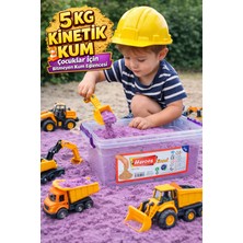 Heroes Kinetik Kum 5 kg Mor