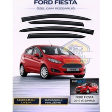 Ford Fiesta 2010 ve Sonrası Cam Rüzgarlığı Takım 4’lü Takım Rüzgar Kesici, Yağmur Önleyici