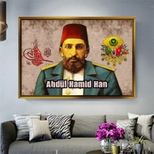 Giyense Altın Çerçeveli Dekoratif Tablo RG1019