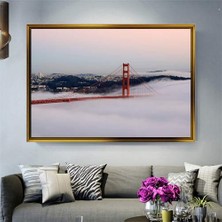 Giyense Altın Çerçeveli Dekoratif Tablo RG1344