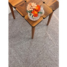 Dekoset Karo Halı- River H03 ( 1 Karo: 50 x 50 cm | 1 Paket: 8 m² )