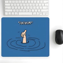 Walter White 18X22 cm İyiyim Desenli Mouse Pad Baskılı Tasarımlı Mouse Pad,ofis Aksesuarları