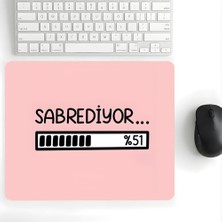 Walter White 18X22 cm Sabrediyor Desenli Mouse Pad Baskılı Tasarımlı Mouse Pad,ofis Aksesuarları