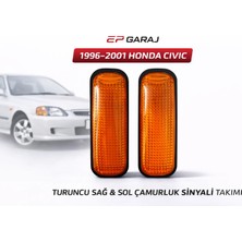 Honda Ies Civic 1996-2001 Model Turuncu Çamurluk Sinyali