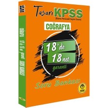 Senka Tasarı Kpss Coğrafya 18'de 18 Net Soru Bankası