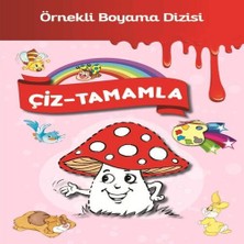 Senka Örnekli Boyama - Çiz-Tamamla