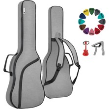 Midex ELC-40 Case Elektro Gitar Çantası Gigbag Su Geçirmez Kalın Kılıf (Capo Hediye)