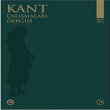 Senka Kant Çalışmaları Dergisi Sayı: 3 - 2024