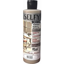 Rich Selfy Decor Vernikli Boya Vizon 850 Renkli 240 cc Özellikli Mobilya Boyası