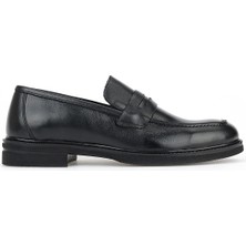 Ziya, Erkek Hakiki Deri Klasik Ayakkabı 161985Z16022 Siyah