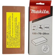Makita Bıçak Bileme Taşı 1200 Kum 150 x 70 x 20 mm Japon Malzeme Özellikleri ile