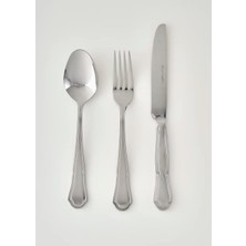 Bella Maison Torino 18 Parça Yemek Çatal Kaşık Bıçak Seti Silver