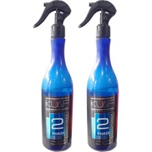 Kuaf Çift Fazlı Fön Suyu 400 ml Keratin ve Pro Vitamin İçeren Saç Bakım Spreyi