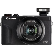 Canon PowerShot G7 X Mark III Siyah Fotoğraf Makinesi 20,1 MP 4K Video Wi-Fi Özellikli