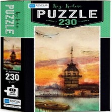 Senka Blue Fus Kız Kulesi - Puzzle 230 Parça