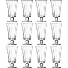 Paşabahçe 12'li Diamond Kahve Yanı Su Bardağı 440186  12 Parçalı Şık Sunum İçin Cam Malzeme