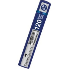 Faber-Castell 120'li Lacivert Uç 0.7 mm Tüp 1 Adet Siyah Renkli 1 Adet