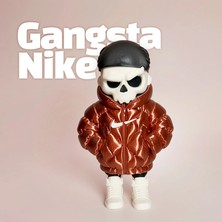 The Shogun Kuru Kafa Gangsta Nike Bukalemun Bakır-Kırmızı | Özel Seri Koleksiyon Ürünü Oyuncak Figür