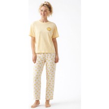 Pemilo Kadın 1905-17 Kısa Kol Oslo Pijama Takımı