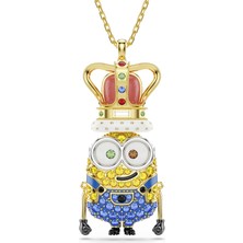 5743385 Swarovski Kolye Mınıons:pend Kıng Bob Yel/gos