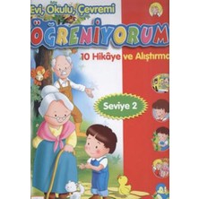 Evi, Okulu Çevremi Öğreniyorum  10 Hikaye ve Alıştırma (Seviye-2)