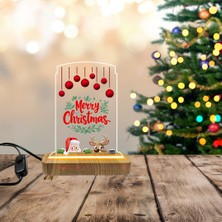 Asa Store Masa Üstü Işıklı Yılbaşı Temalı Hediye 5