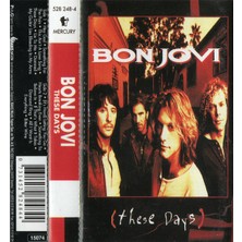Kadıköy Plak Kulübü Dikkat Kaset !!! Bon Jovi – These Days Kaset