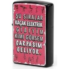Camkapak Aksesuar Benzinle Çalışan Çakmak
