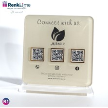 Asa Store Pleksi Masa Üstü Qr Menü