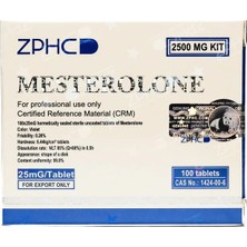 Zphcd Mesterolone Provıron - 25 Mg / Pill -100 Tablet