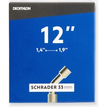 Decathlon Iç Lastikler - 1,40 Ila 1,90 Açılı - Eğimli Valf - 12" Shrader