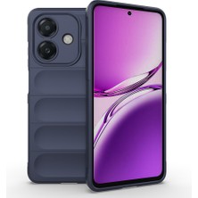 Ceponya Oppo A3 Kılıf Esnek Tpu Oyuklu Arka Yüzey Tasarımlı Etnik Silikon Kapak