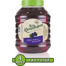 Yeni Kavaklıdere Kavaklıdere Üzüm Sirkesi 5 Lt x 4 Adet | Turşuluk Sirke Seti
