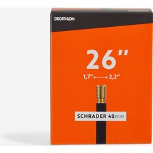 Decathlon 26 × 1,7/2,2 - 48 mm Iç Lastik Schrader Valf Uyumlu