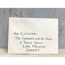 Harry Potter Davet Mektubu 10'lu