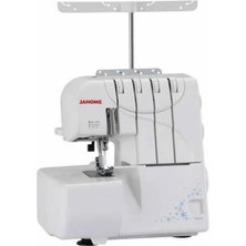 Janome TR3000 Taşınabilir Overlok Makinesi, Elektronik 4 İplik Özelliği ile Hızlı ve Kolay Kullanım
