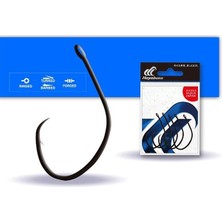 Hayabusa Hcrl 186 Circle Delikli Çupra Iğnesi Black Nikel 1/0 7 Parça Sinsi Beslenen Balıklar İçin