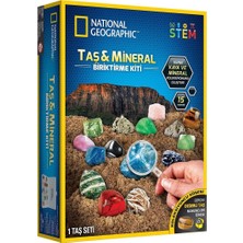 NAT03002 National Geographic Taş ve Mineral Biriktirme Kiti - RTNGRM15 +8 Yaş