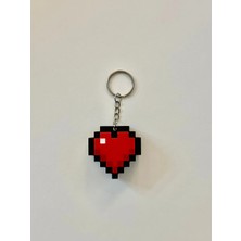 Kalp Şeklinde Clicker Anahtarlık